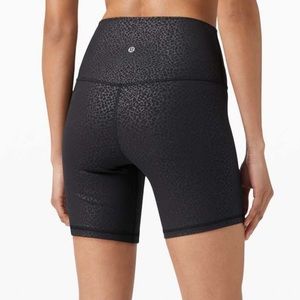 Lululemon Align 6” Shorts - Embossed Jacquard
